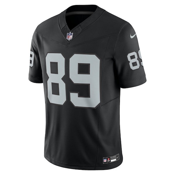 Brock Bowers Las Vegas Raiders Nike Team Vapor F.U.S.E. Limited Jersey - Black