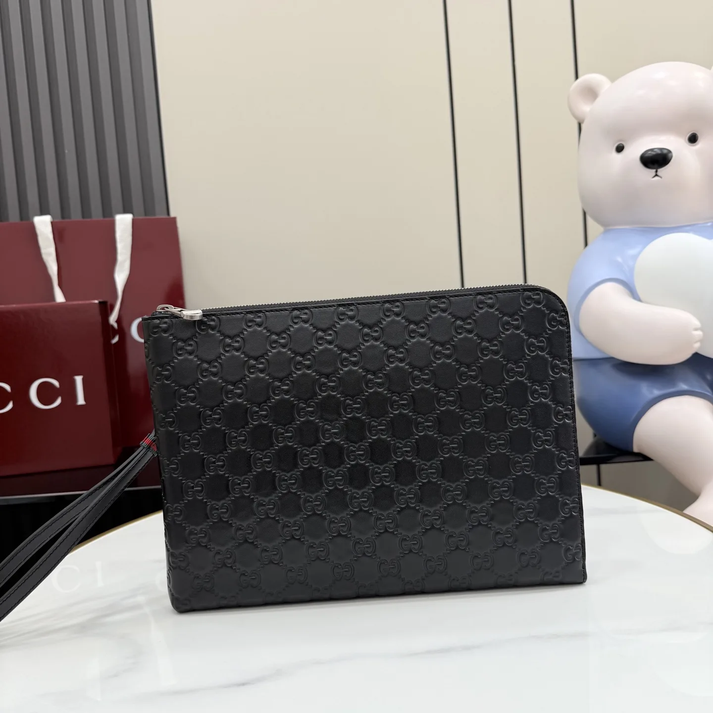 Gucci Smooth Leather Clutch product photo from LabelPicks
