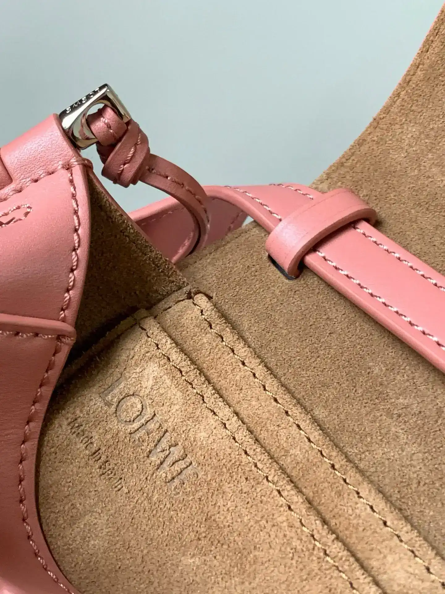 Loewe Pink Calfskin Shoulder Bag product photo from LabelPicks