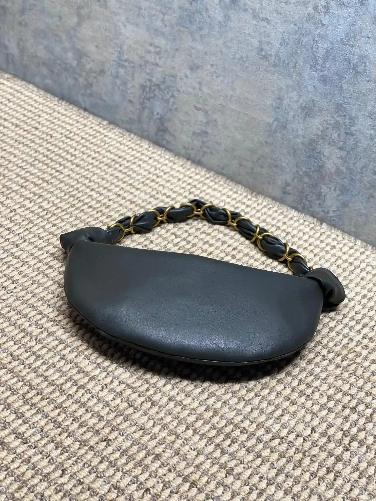 Saint Laurent Black Lambskin Hobo Bag product photo from LabelPicks