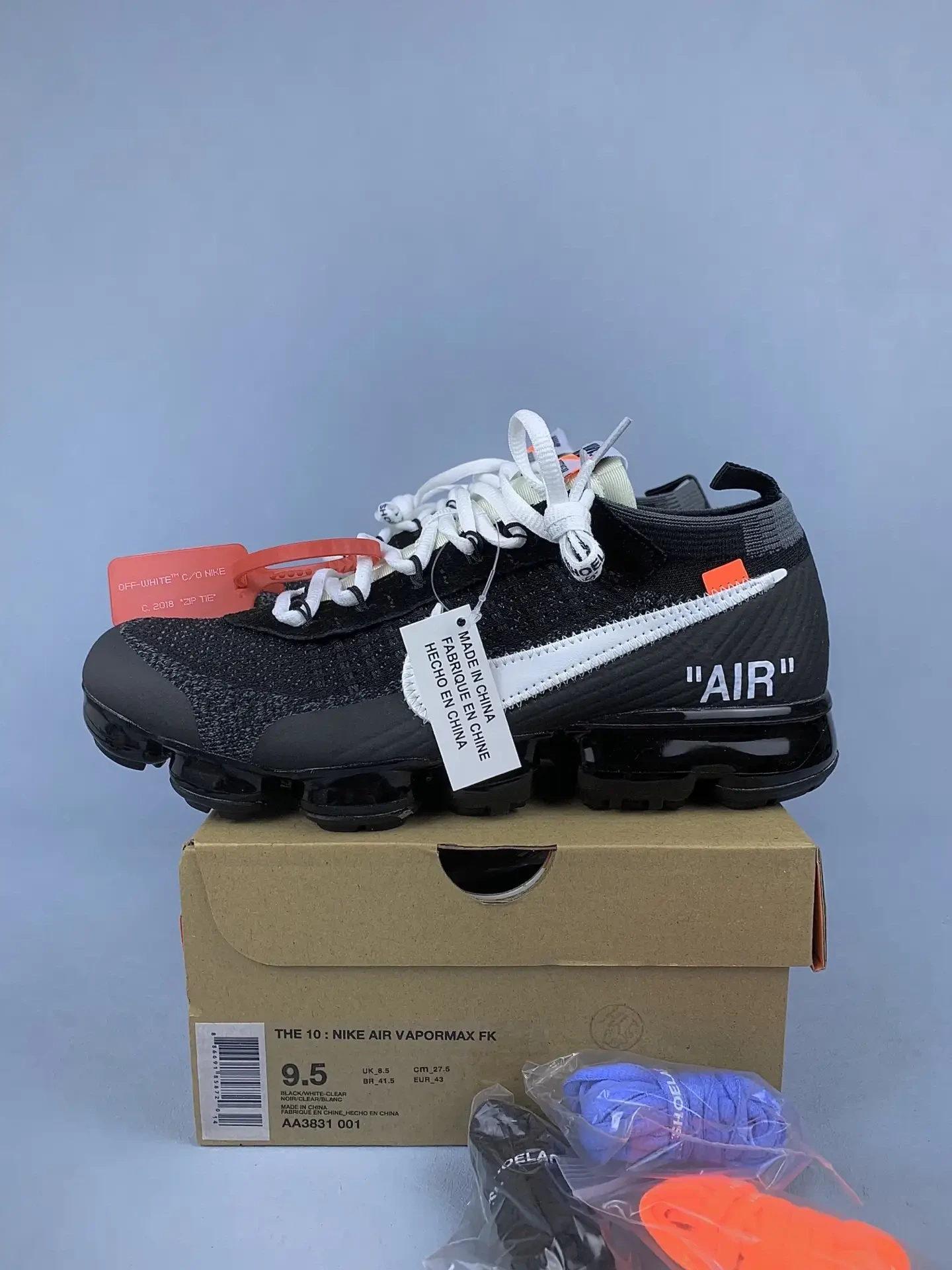 Off-White x Nike Air VaporMax 'The Ten' Shoes product photo from LabelPicks