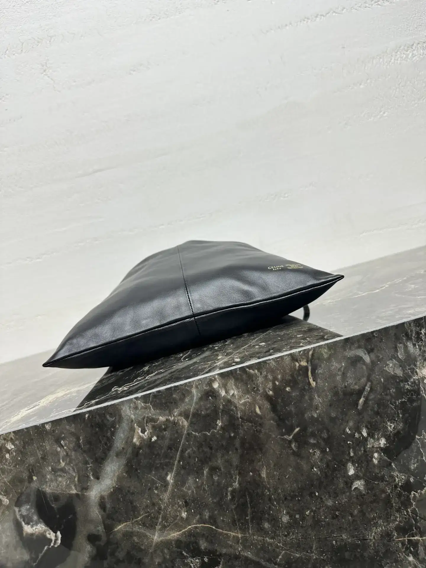 Celine Crystal Pouch Lambskin Bucket Bag product photo from LabelPicks