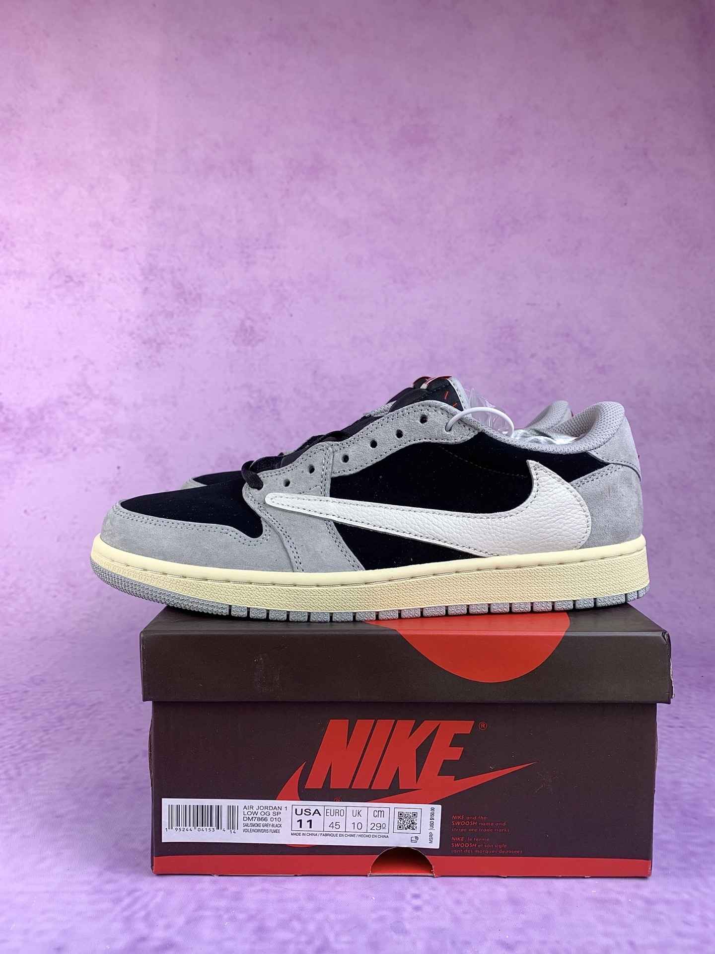 Travis Scott x Air Jordan 1 Low OG Custom Shoes