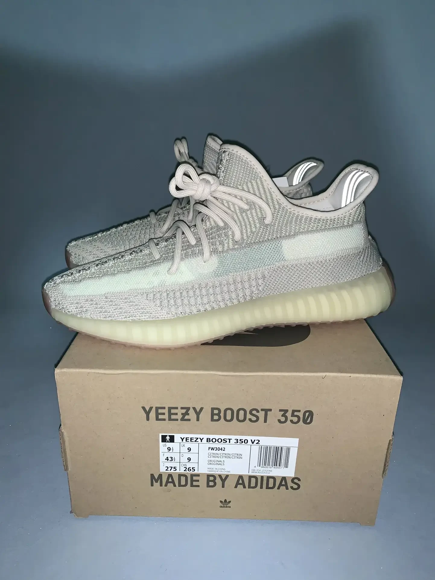 adidas Yeezy Boost 350 V2 Citrin Shoes product photo from LabelPicks