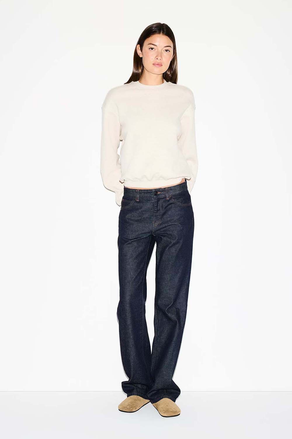 SKIMS CLASSIC CREW SWEATSHIRT