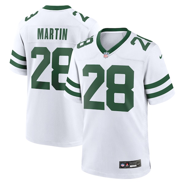 Curtis Martin New York Jets Nike Legacy Retired Player Game Jersey - White/Green