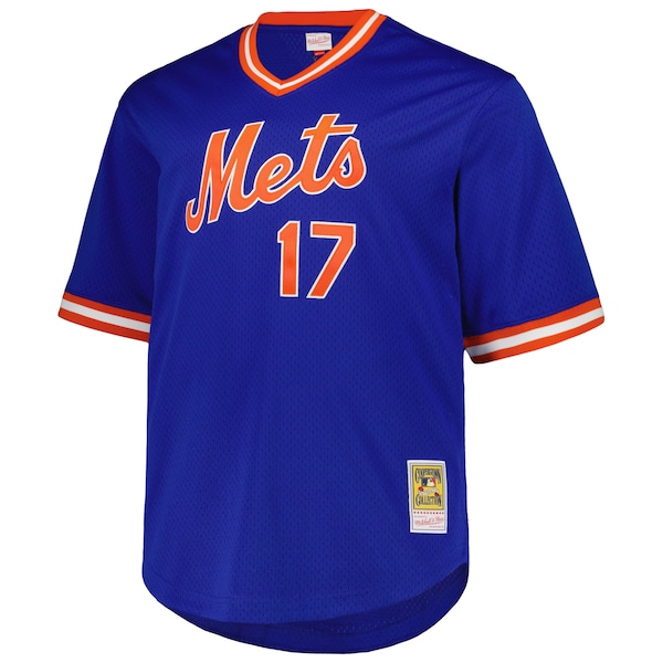 Keith Hernandez New York Mets 1986 Cooperstown Collection Mesh Pullover Jersey - Royal