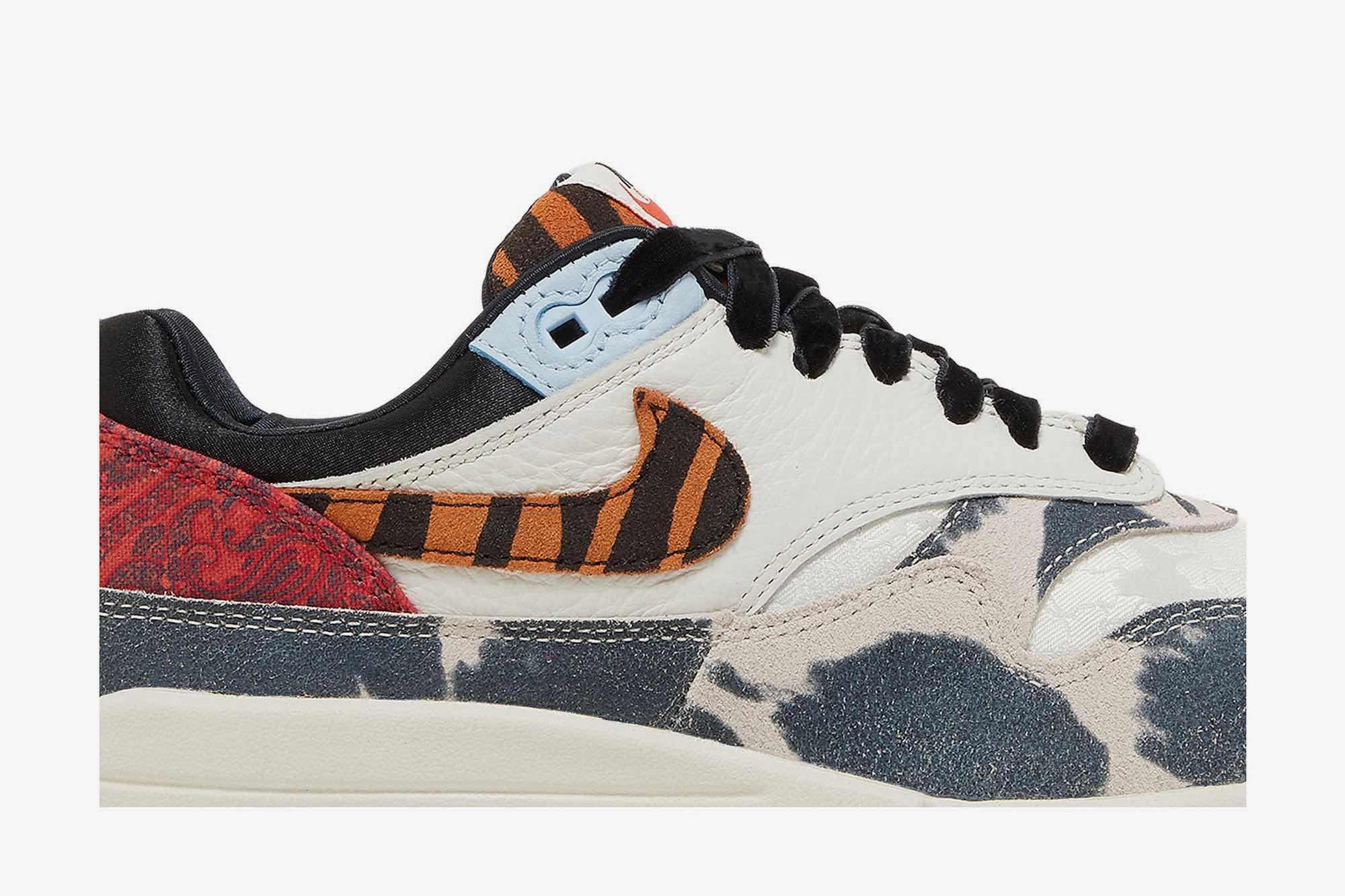 Nike Air Max 1 ’87 ‘Great Indoors Tiger Swoosh Cow Print’ FD0827-133