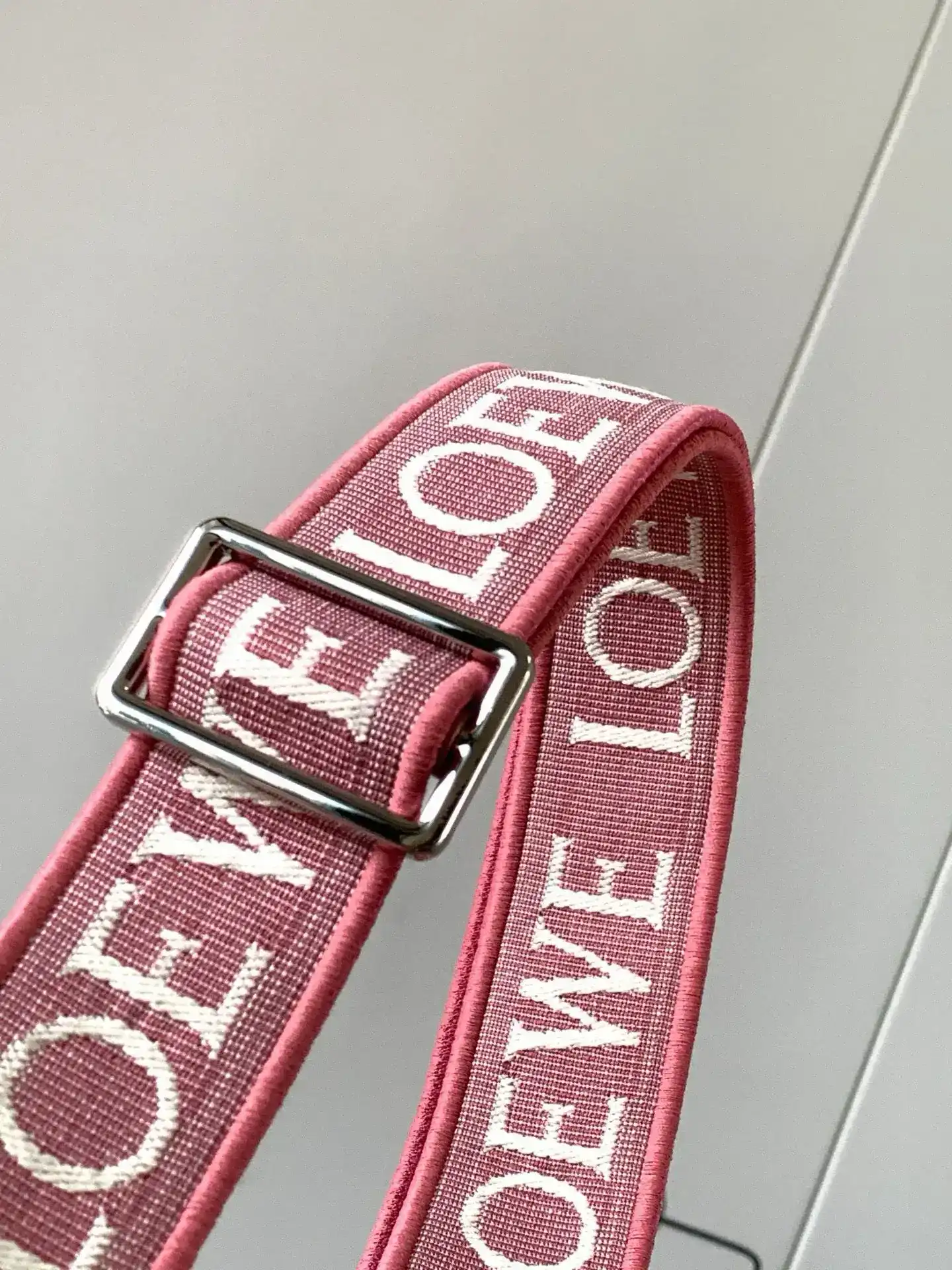 Loewe Pink Calfskin Shoulder Bag product photo from LabelPicks