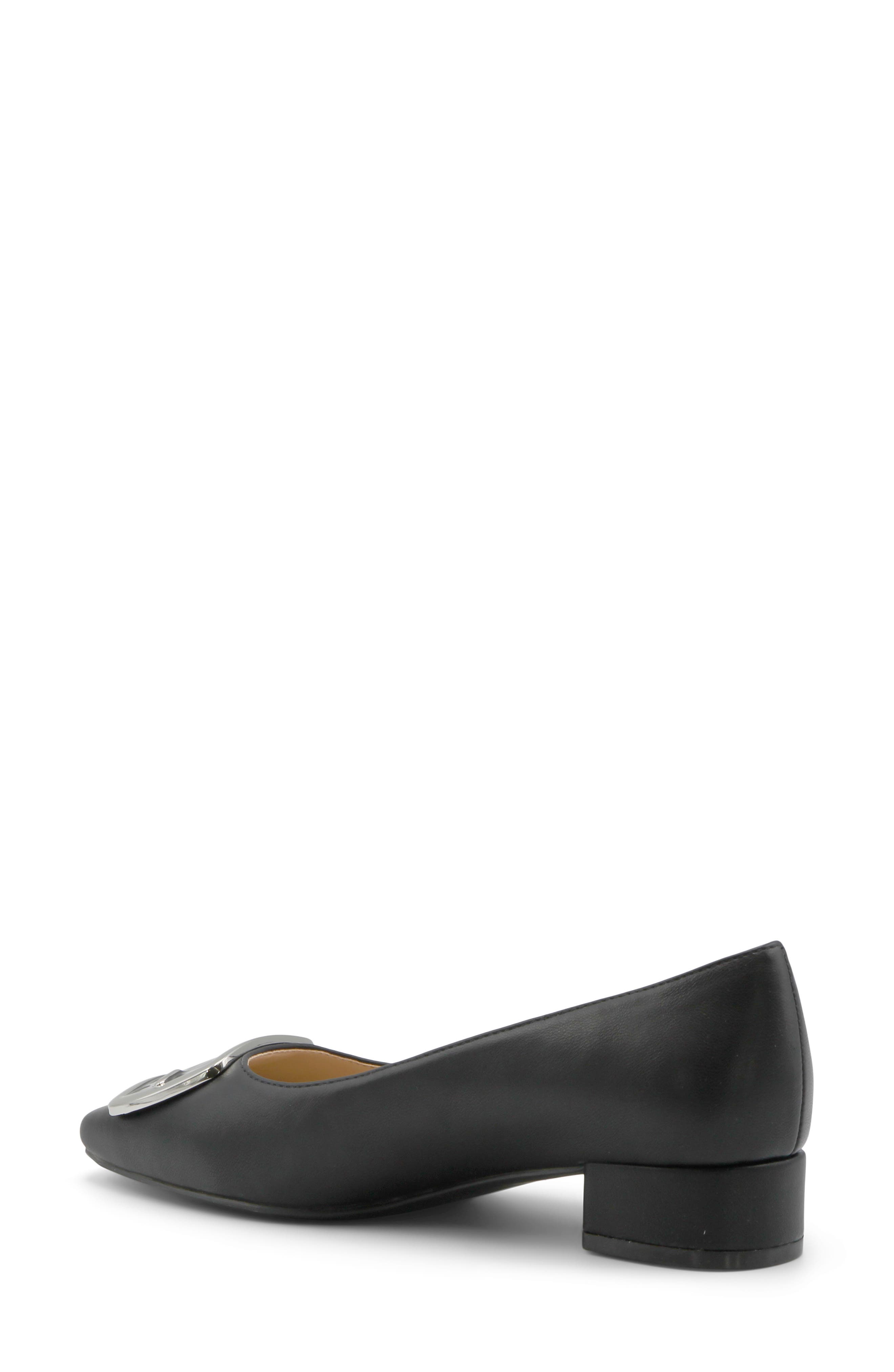 Adrienne Vittadini Vic Buckle Kitten Heel Pump