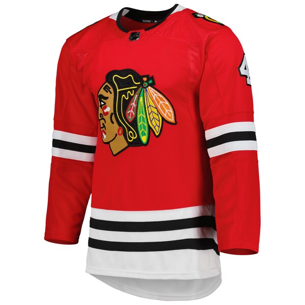 Seth Jones Chicago Blackhawks adidas Home Primegreen Authentic Player Jersey - Red