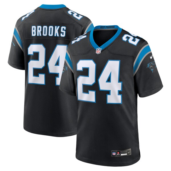 Jonathon Brooks Carolina Panthers Nike  Game Jersey -  Black
