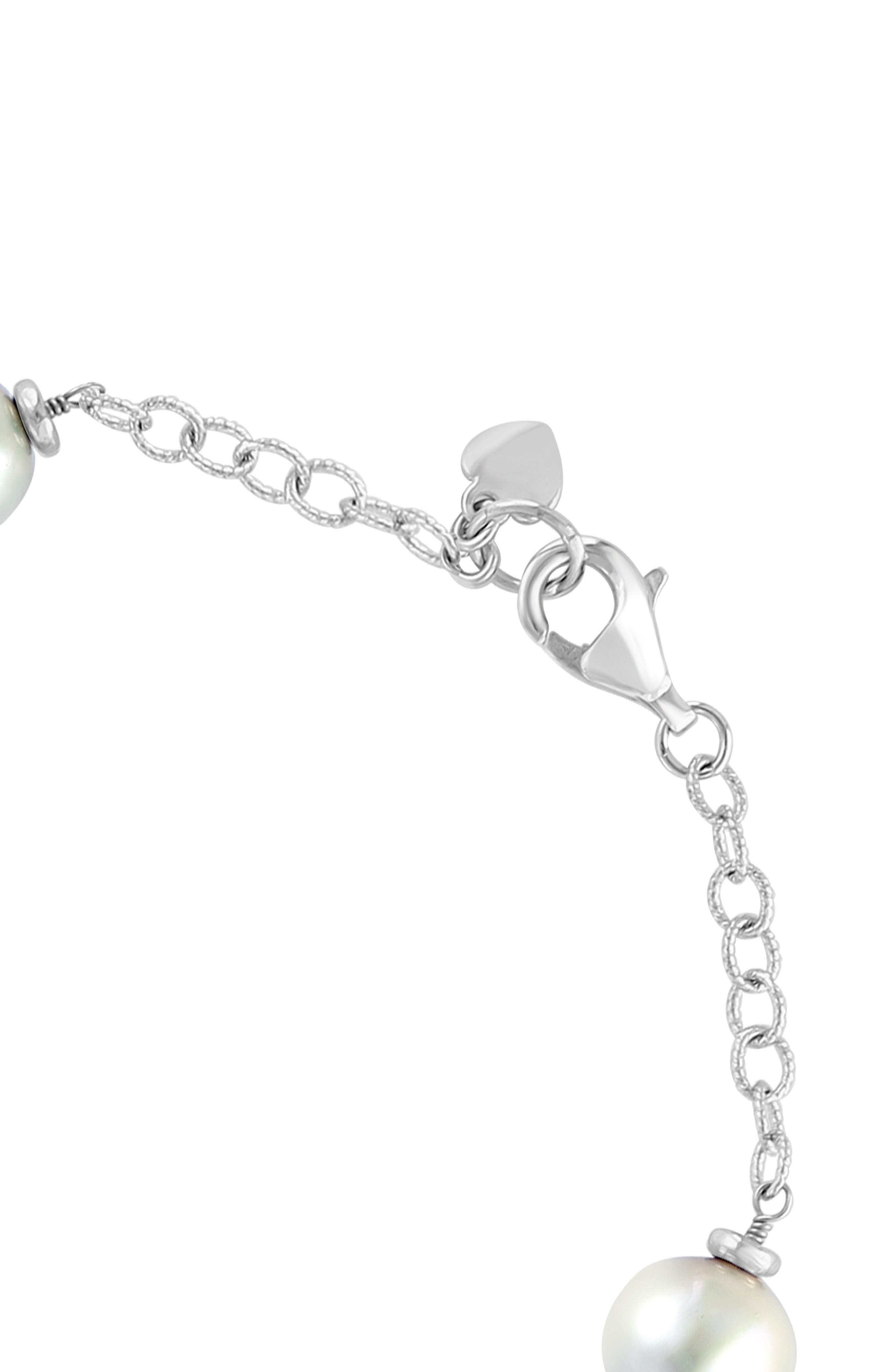 EFFY Freshwater Pearl Station Bracelet