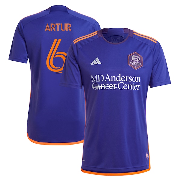 Artur Houston Dynamo FC adidas 2024 Still Holdin' Replica Player Jersey - Purple