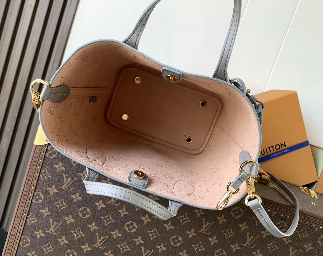 Louis Vuitton Navy Calfskin Tote Bag product photo from LabelPicks