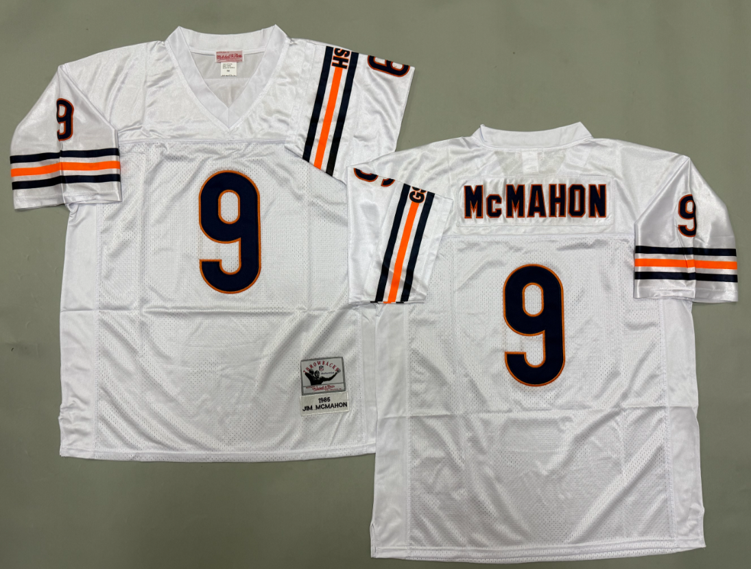 Jim McMahon Chicago Bears Authentic Throwback Retired Player Jersey