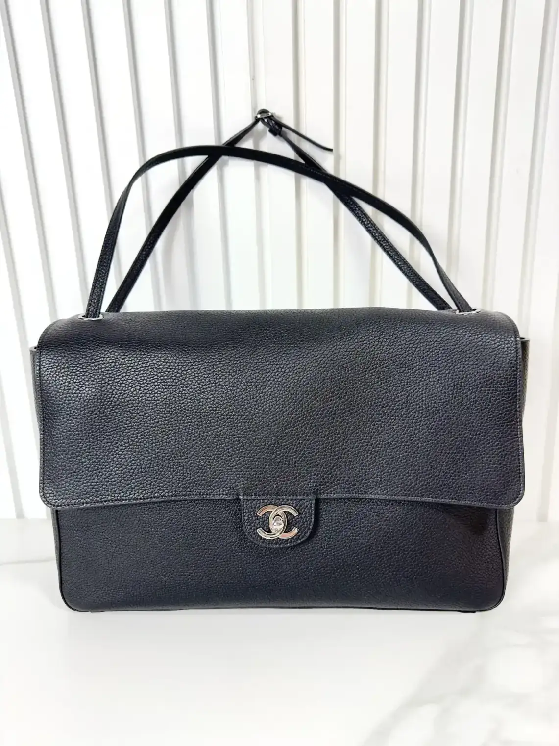 Chanel Grained Leather Classic Flap Crossbody Bag product photo from LabelPicks