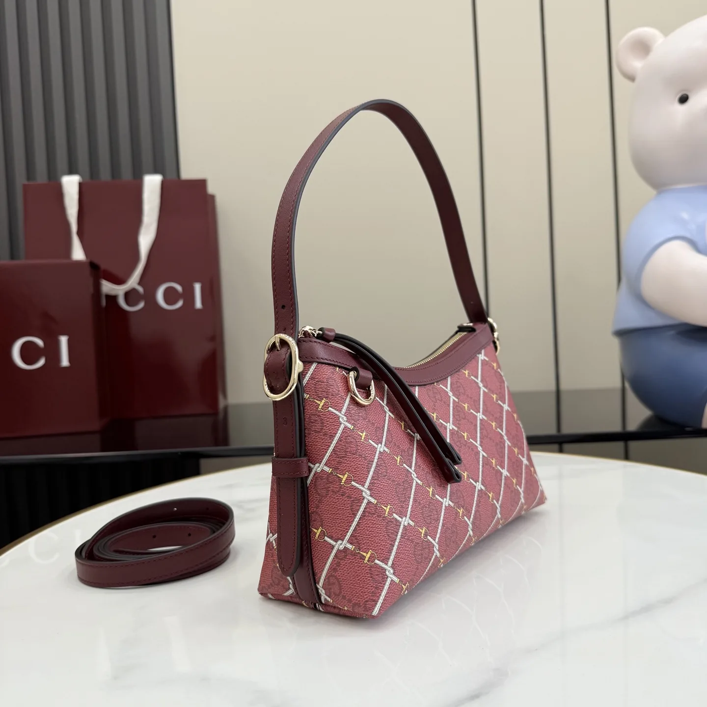 Gucci Pink Crossbody Bag product photo from LabelPicks
