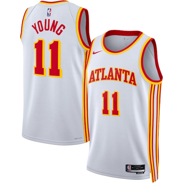 Trae Young Atlanta Hawks Nike Unisex Swingman Jersey - Association Edition - White/Red