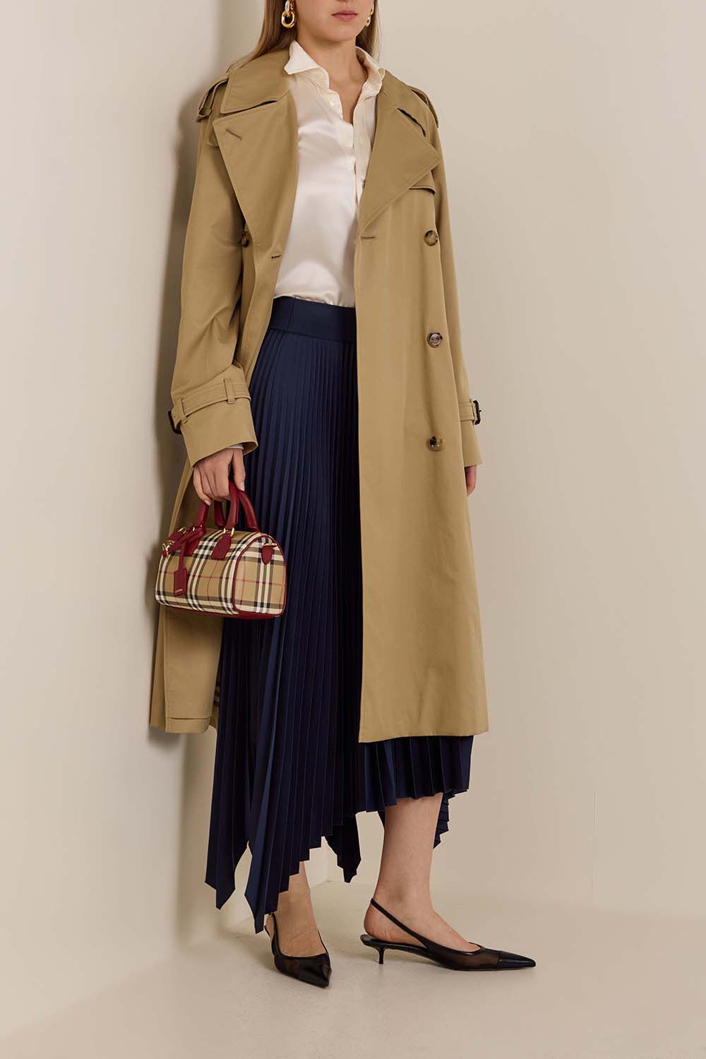 BURBERRY מעיל טרנץ'