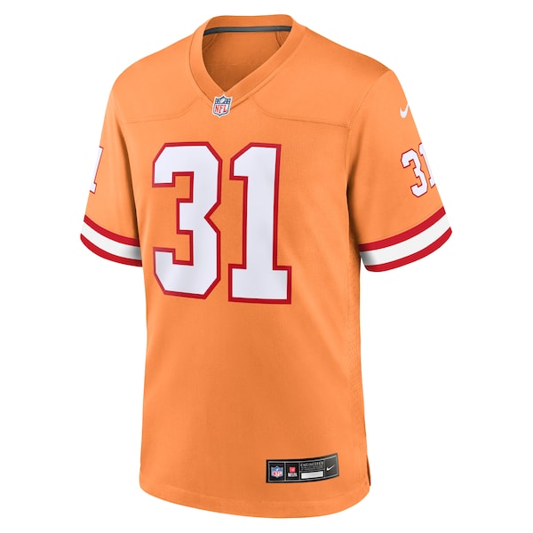 Antoine Winfield Jr. Tampa Bay Buccaneers Nike Throwback Game Jersey - Orange