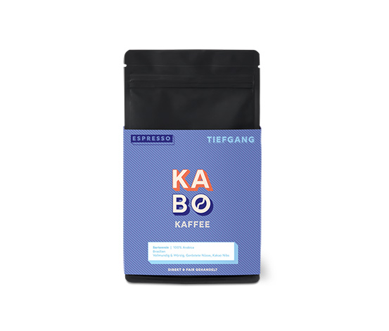 KABO - Tiefgang Espresso - 500 g Ganze Bohne