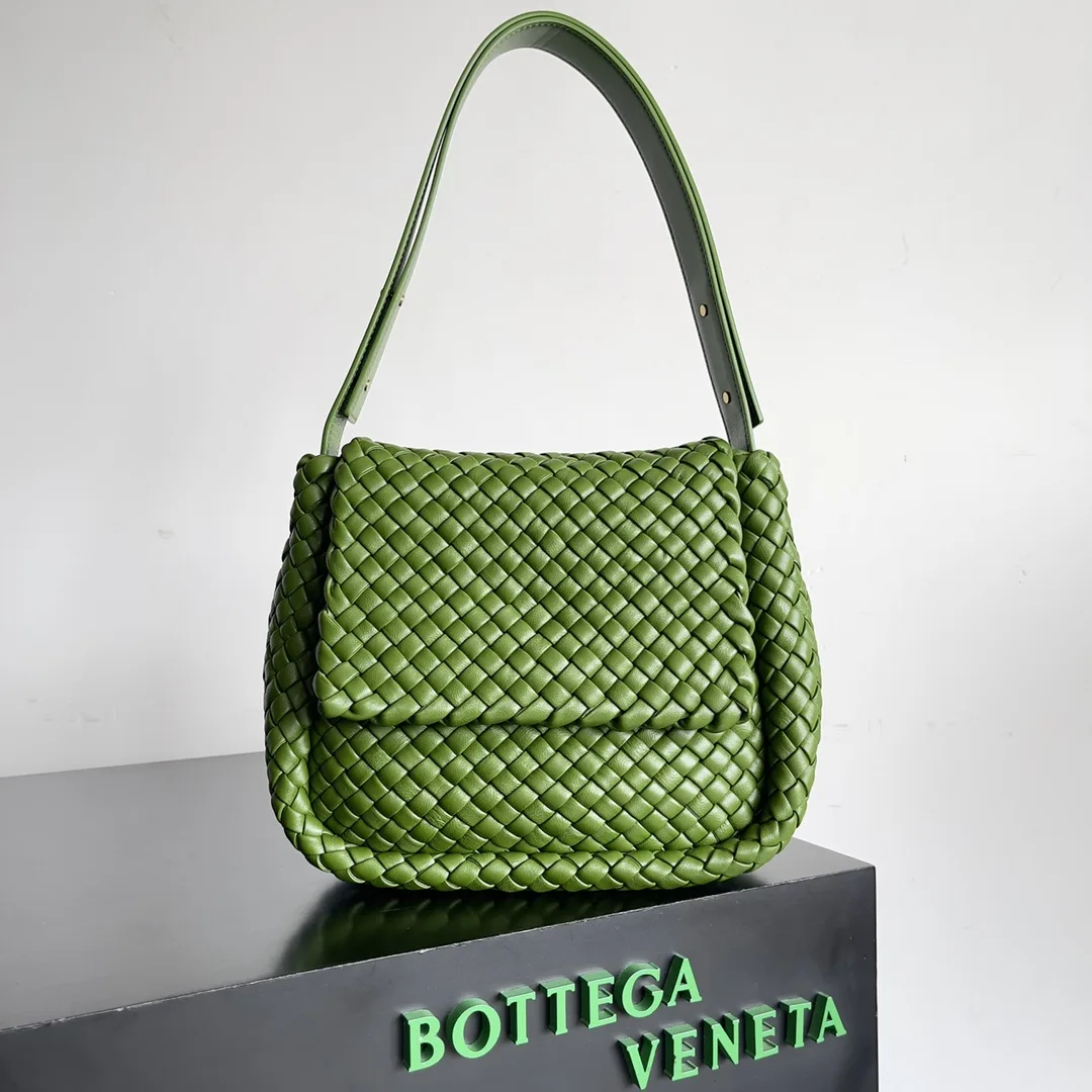 Bottega Veneta Cabat Intrecciato Woven Leather Shoulder Bag product photo from LabelPicks