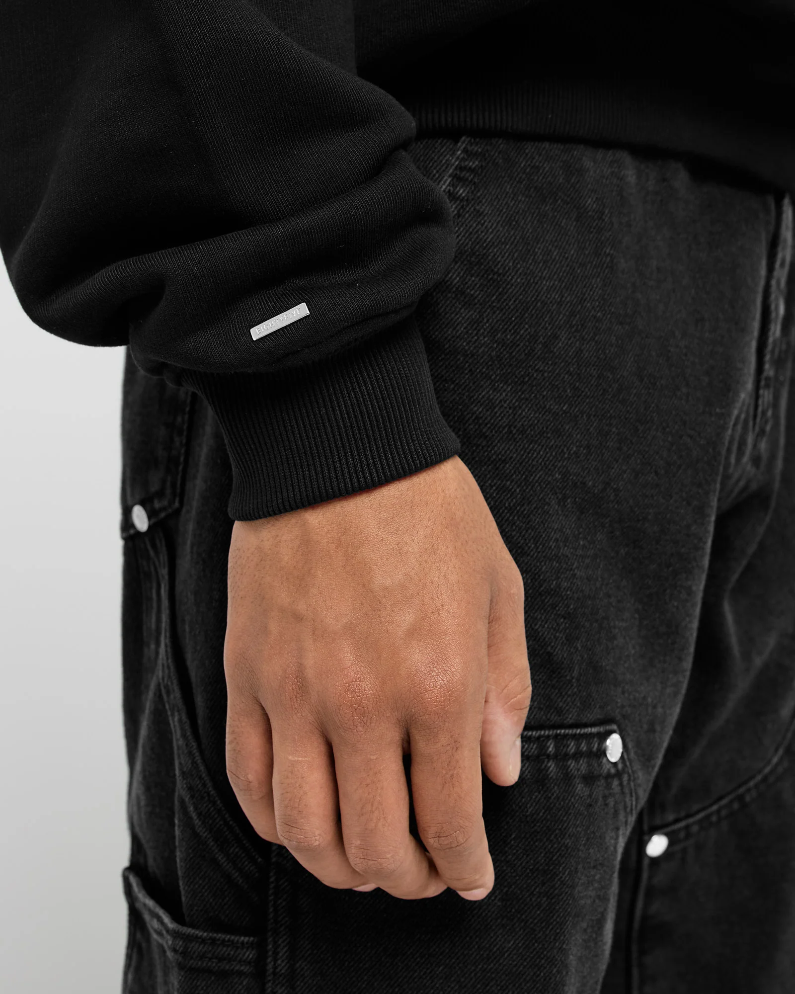 Heavy Double Collar Sweater