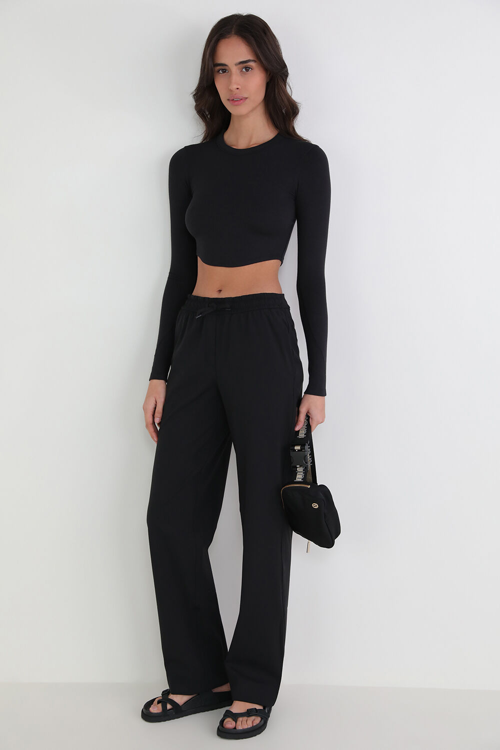 LULULEMON Hold Tight Cropped LS T-Shirt