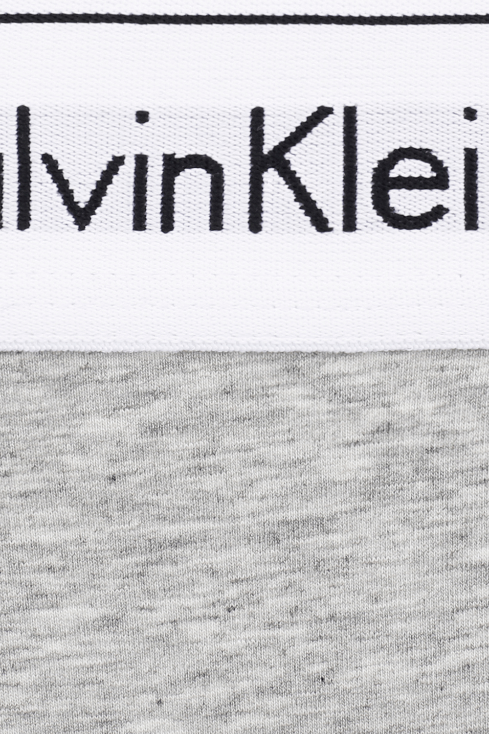 CALVIN KLEIN תחתונים אפורים עם לוגוטייפ