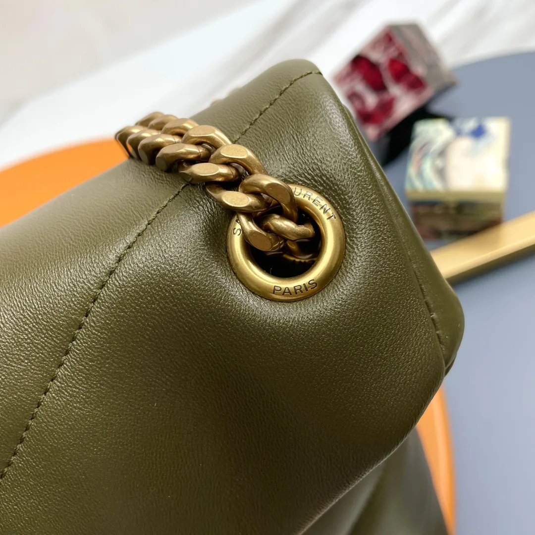 Saint Laurent Loulou Silver Quilted Leather Shoulder Bag product photo from LabelPicks