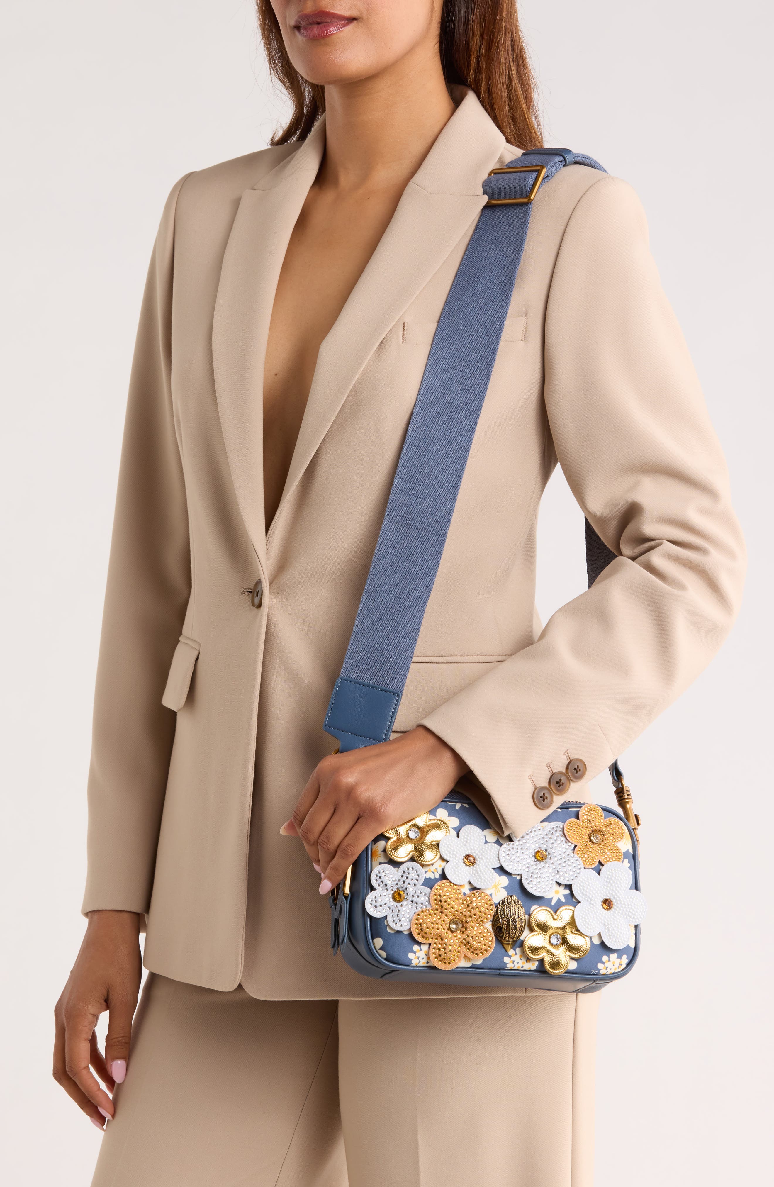 Kurt Geiger London Kensington Daisy Twill Camera Bag