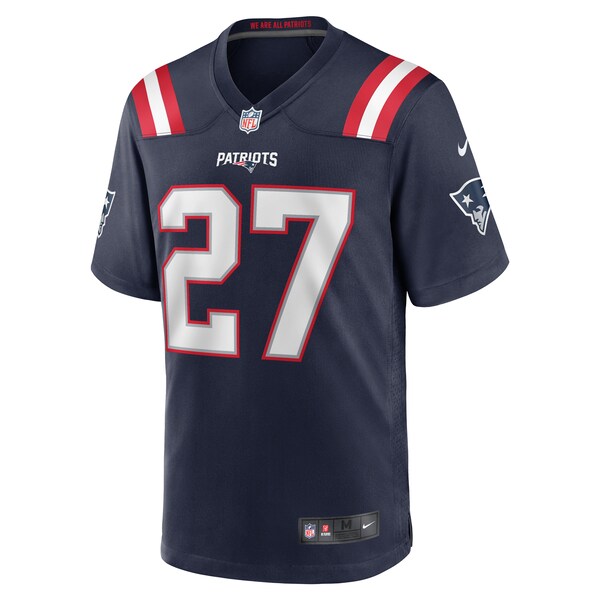 Marcellas Dial Jr. New England Patriots Nike  Game Jersey -  Navy