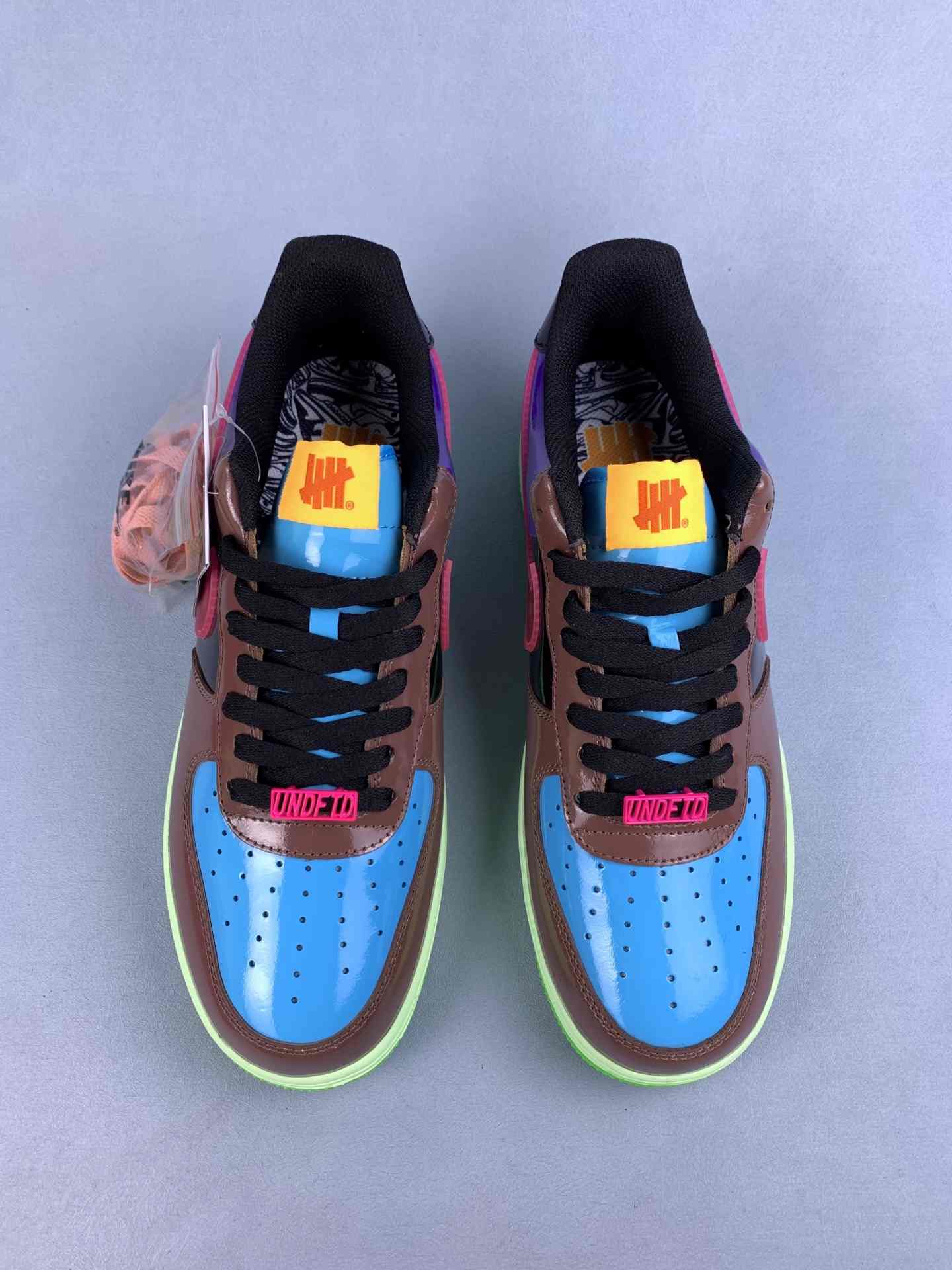 UNDEFEATED x Nike Air Force 1 Low SP “Pink Prime” - Fauna Brown/Multi-Color/Pink Prime