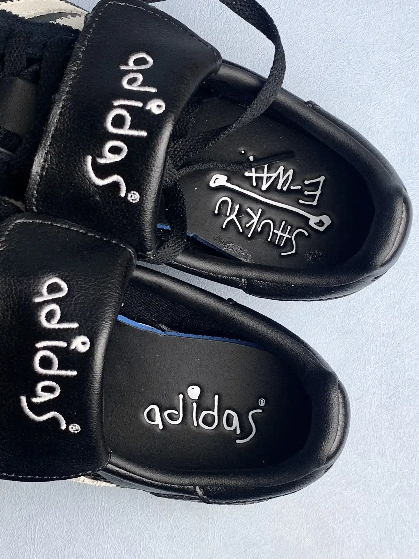 SHUKYU x E-WAX x adidas Handball Spezial Black Shoes product photo from LabelPicks
