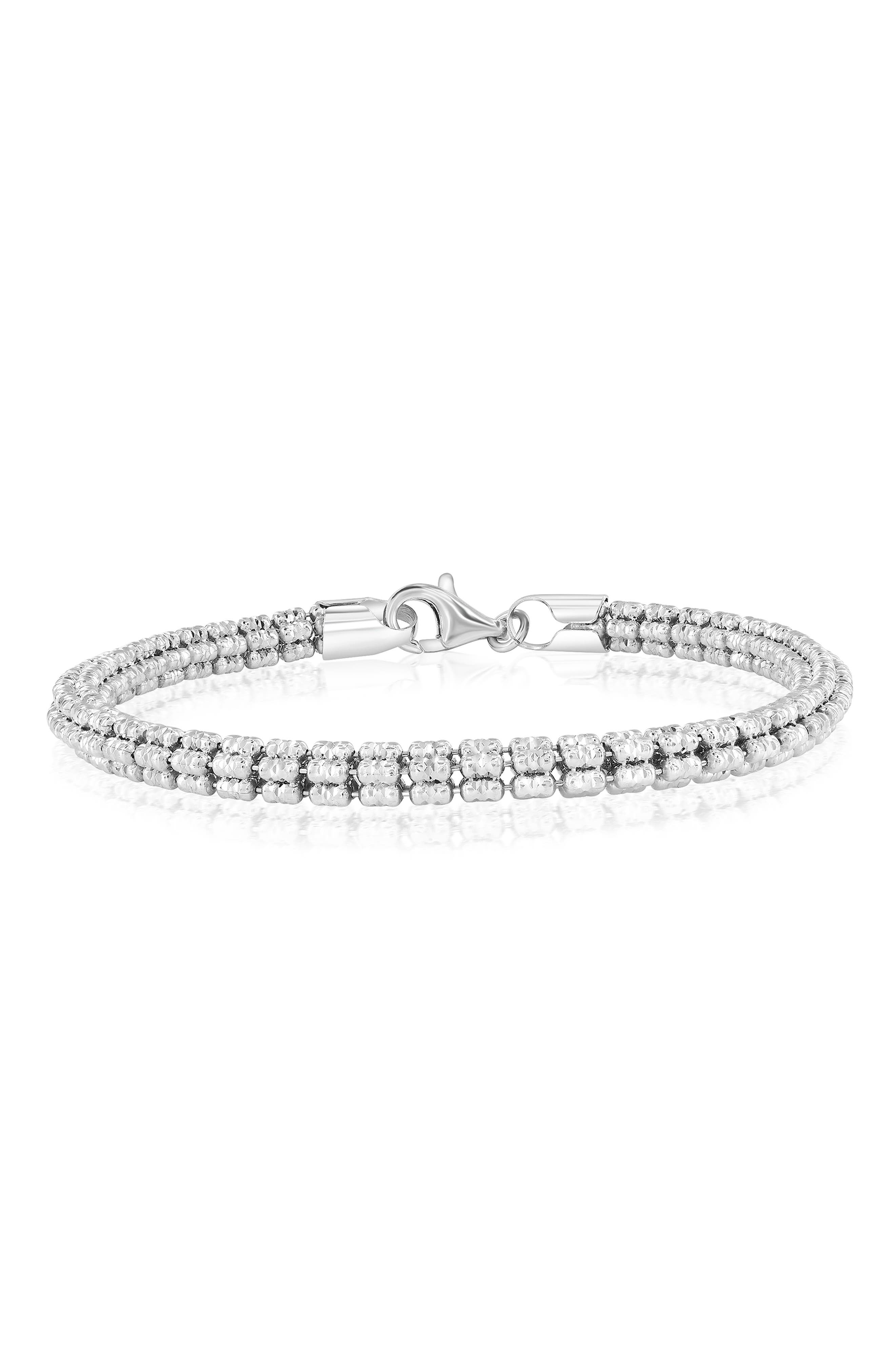 SIMONA D-C Ice Barrel Chain Necklace