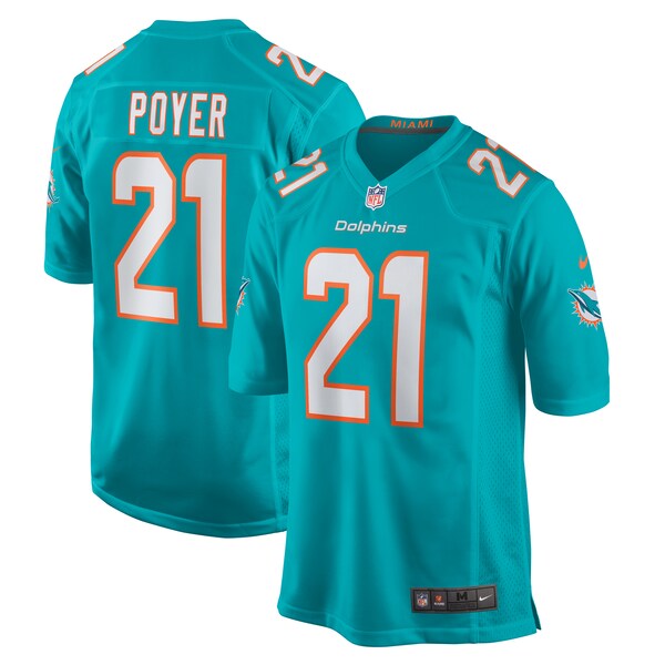 Jordan Poyer Miami Dolphins Nike  Game Jersey -  Aqua