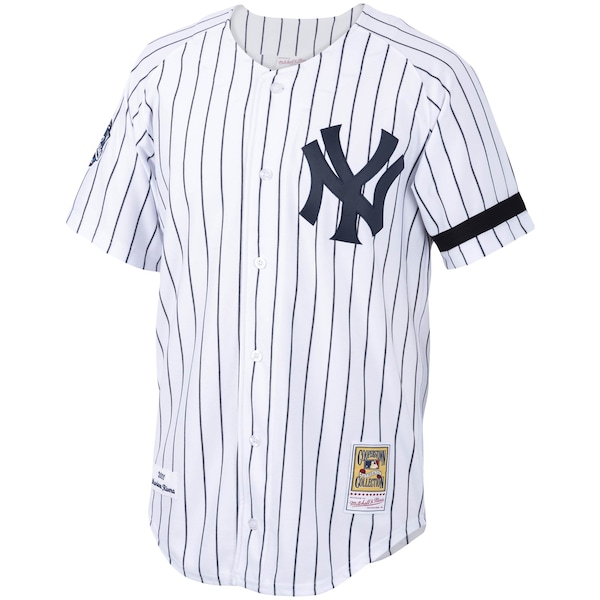 Mariano Rivera New York Yankees Home 2000 Cooperstown Collection Authentic Jersey - White/Navy