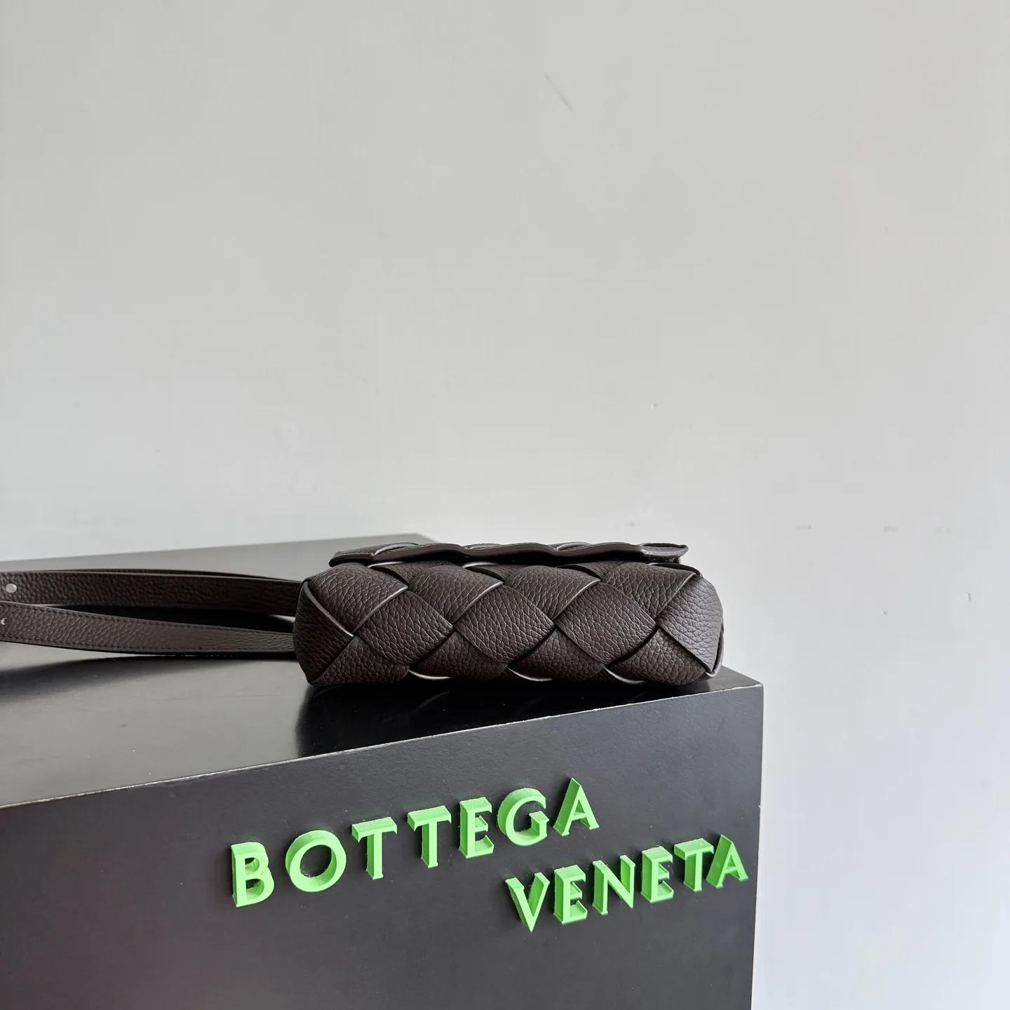 Bottega Veneta Grained Leather Diago Crossbody Bag product photo from LabelPicks