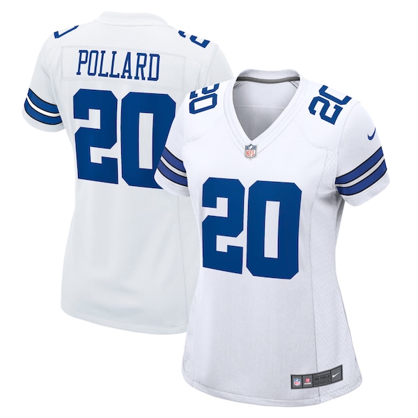Tony Pollard Dallas Cowboys Nike Women's Game Player Jersey - White/Navy