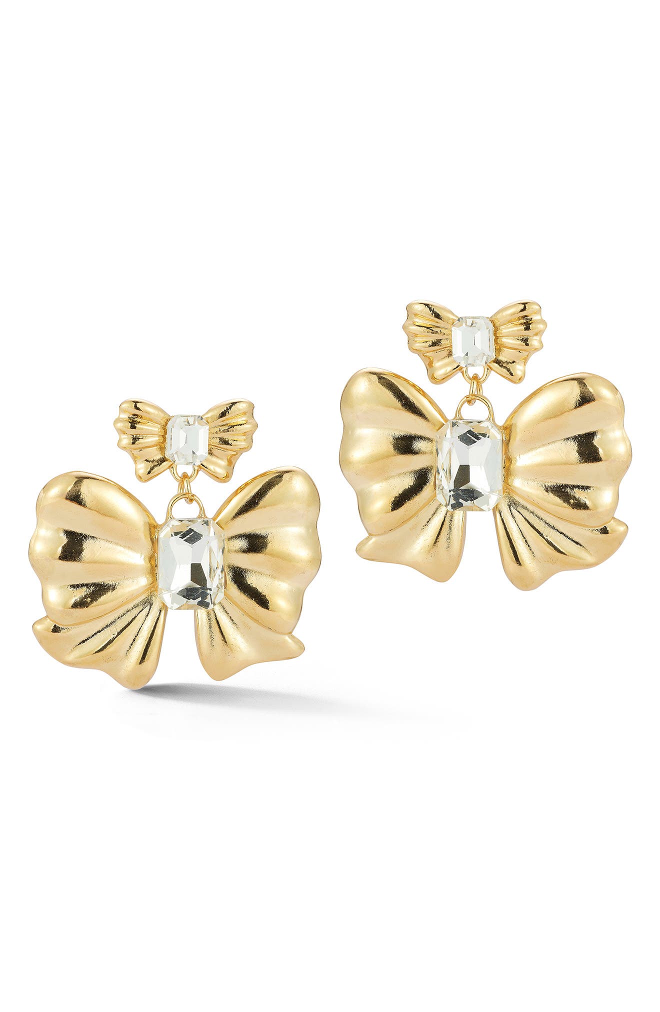 SPHERA MILANO Bow Drop Earrings