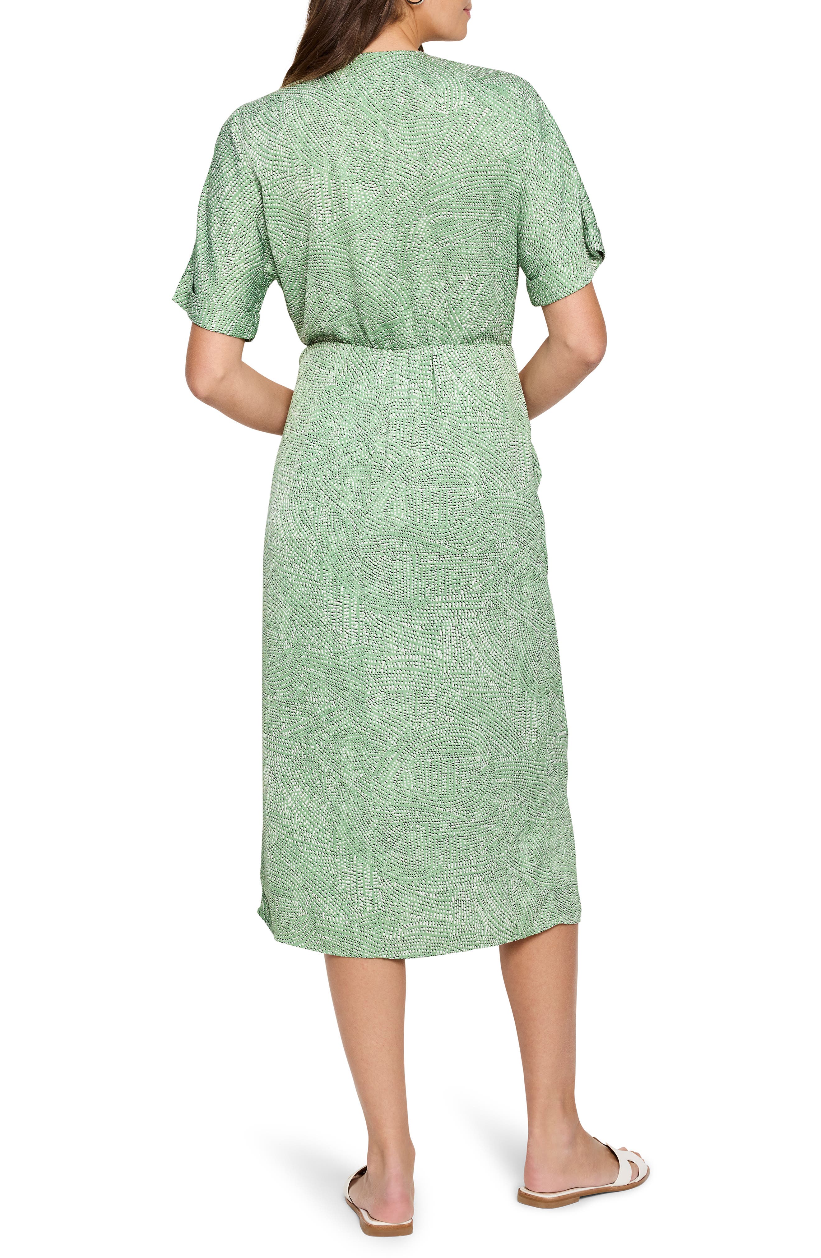 NIC+ZOE Swirling Sands Wrap Dress