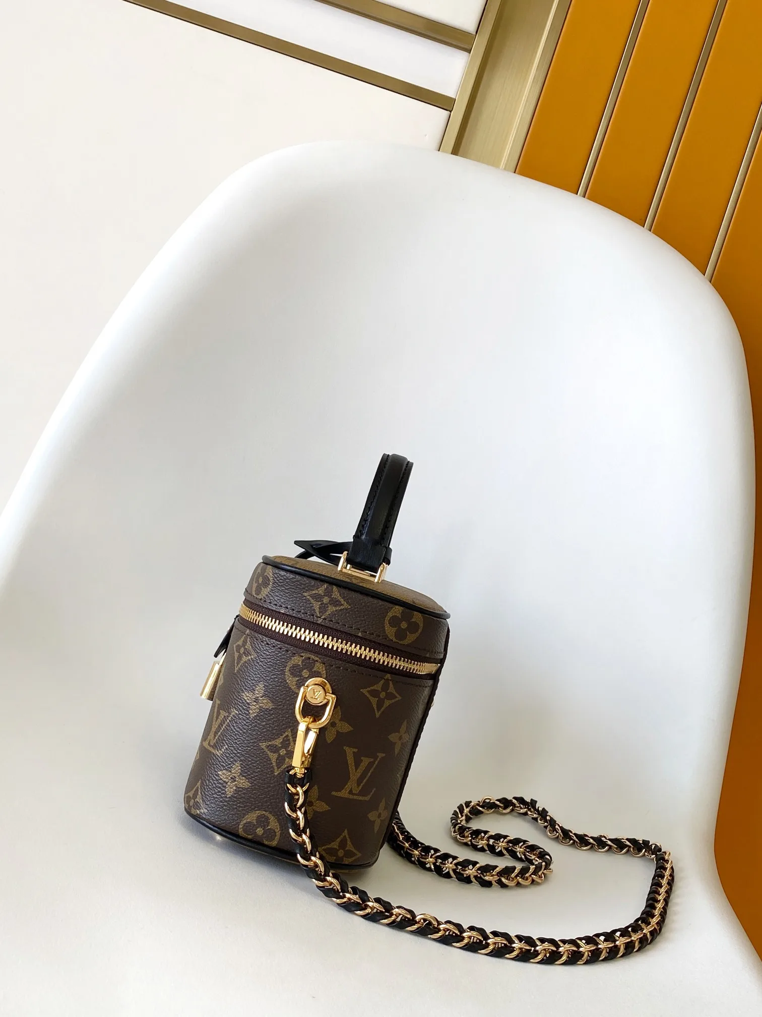 Louis Vuitton Canvas and Leather Top Handle Bag product photo from LabelPicks