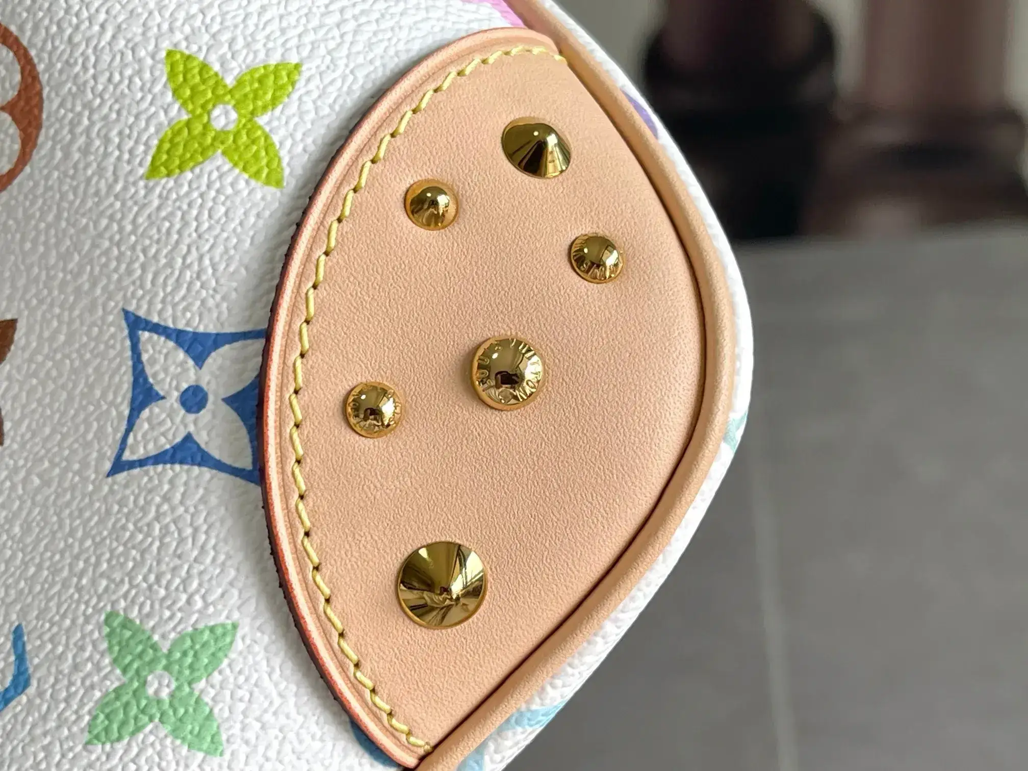 Louis Vuitton Gold Canvas and Leather Shoulder Bag product photo from LabelPicks