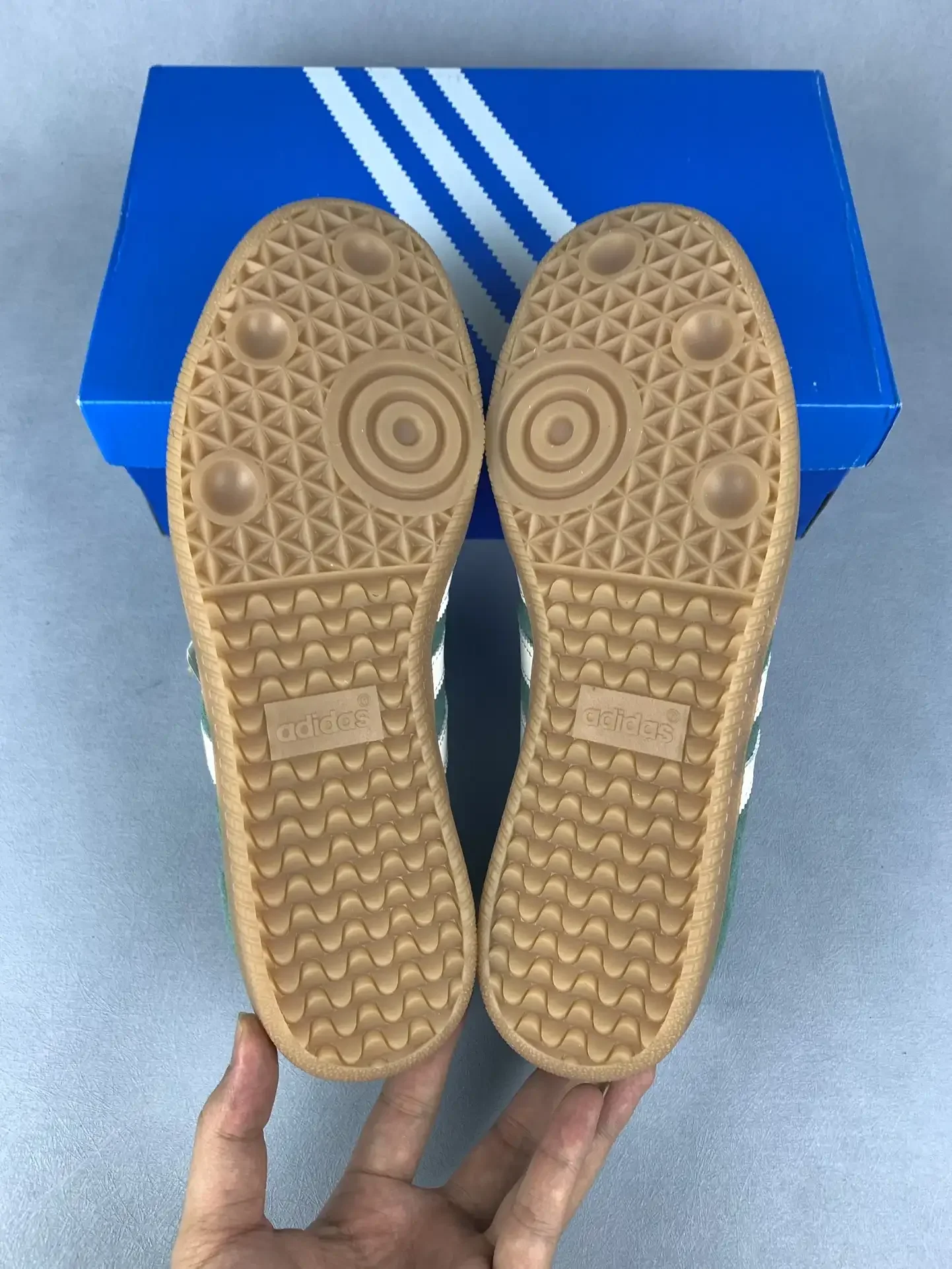 adidas Samba OG Collegiate Green Gum Shoes product photo from LabelPicks
