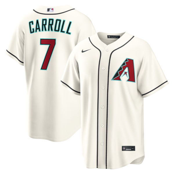 Corbin Carroll Arizona Diamondbacks Nike Home Replica Jersey - Cream