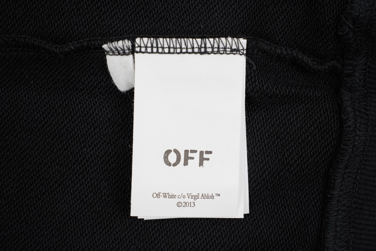 Off-White Black Headphone Arrow Graphic Hoodie product photo from LabelPicks