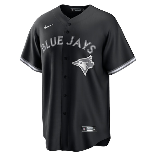 Toronto Blue Jays Nike Lights Out Replica Jersey - Black