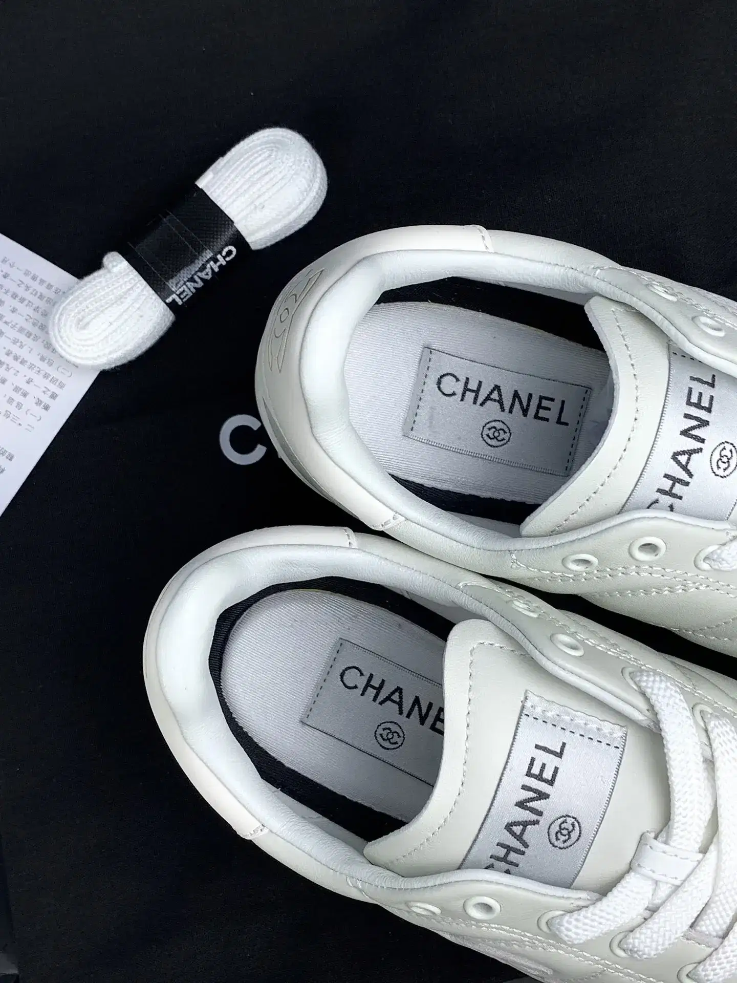 CHANEL Sneakers Calfskin & Suede Calfskin product photo from LabelPicks
