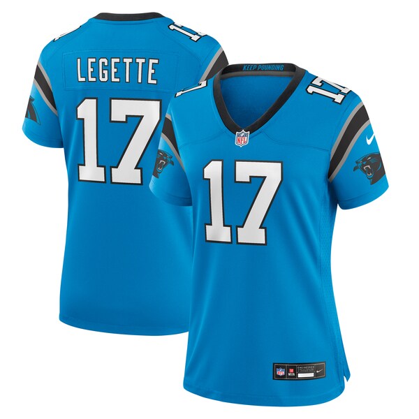 Xavier Legette Carolina Panthers Nike Women's Alternate Game Jersey -  Blue/Black